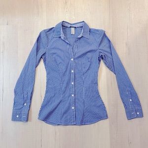 Women’s striped button up